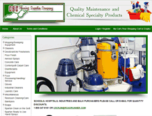 Tablet Screenshot of csccleaningsupplies.com